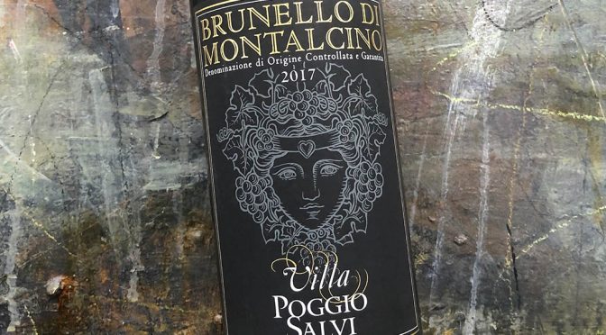 2017 Villa Poggio Salvi, Brunello di Montalcino, Toscana, Italien