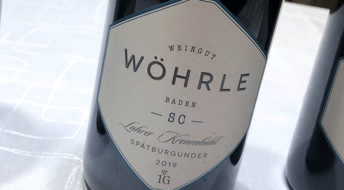 2019 Weingut Wöhrle, Lahrer Kronenbühl Selection Carl Spätburgunder 1G, Baden, Tyskland