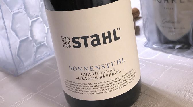 2019 Winzerhof Stahl, Randersackerer Sonnenstuhl Chardonnay Grande Reserve, Franken, Tyskland