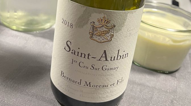 2018 Domaine Bernard Moreau, Saint-Aubin 1er Cru Sur Gamay, Bourgogne, Frankrig