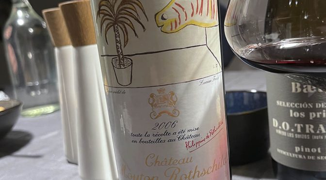 2006 Château Mouton Rothschild, Pauillac 1. Grand Cru Classé, Bordeaux, Frankrig