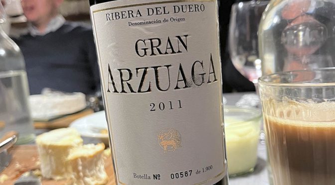 2011 Bodegas Arzuaga Navarro, Gran Arzuaga, Ribera del Duero, Spanien