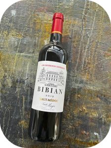 2019 Château Bibian, Cru Bourgeois Supérieur, Bordeaux, Frankrig