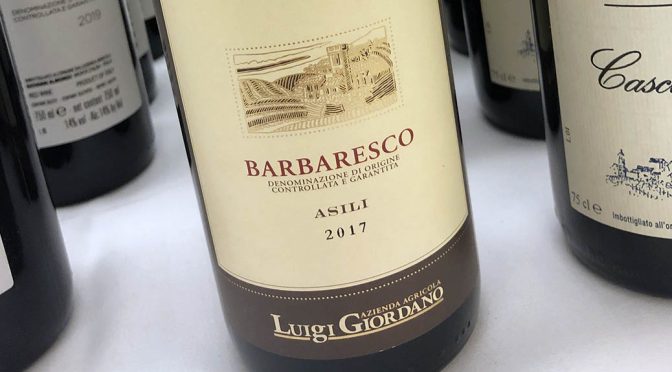 2017 Luigi Giordano, Barbaresco Asili, Piemonte, Italien