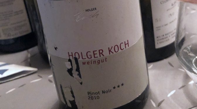 2010 Weingut Holger Koch, Pinot Noir *** Selection, Baden, Tyskland
