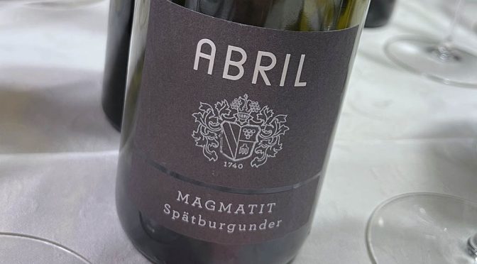 2018 Weingut Abril, Stein Spätburgunder Magmatit, Baden, Tyskland