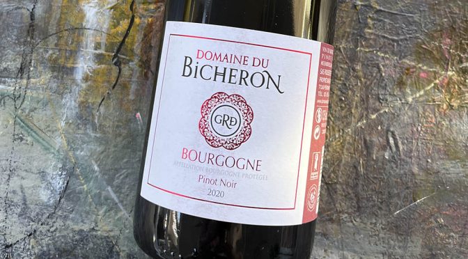 2020 Domaine du Bicheron, Bourgogne Pinot Noir, Bourgogne, Frankrig