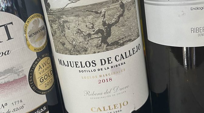 2018 Bodegas Félix Callejo, Majuelos de Callejo, Ribera del Duero, Spanien