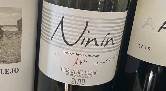 2019 Bodegas Izquierdo, Ninín, Ribera del Duero, Spanien