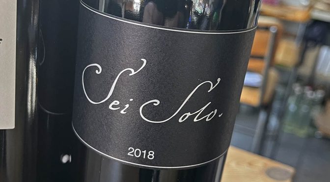 2018 Bodega Sei Solo, Sei Solo, Ribera del Duero, Spanien