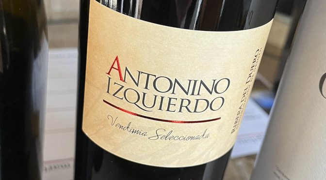 2019 Bodegas Izquierdo, Antonino Izquierdo Vendimia Seleccionada, Ribera del Duero, Spanien