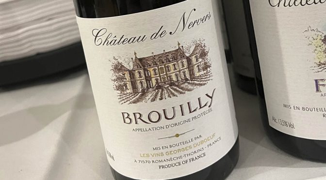 2020 Georges Duboeuf, Château de Nervers Brouilly, Bourgogne, Frankrig