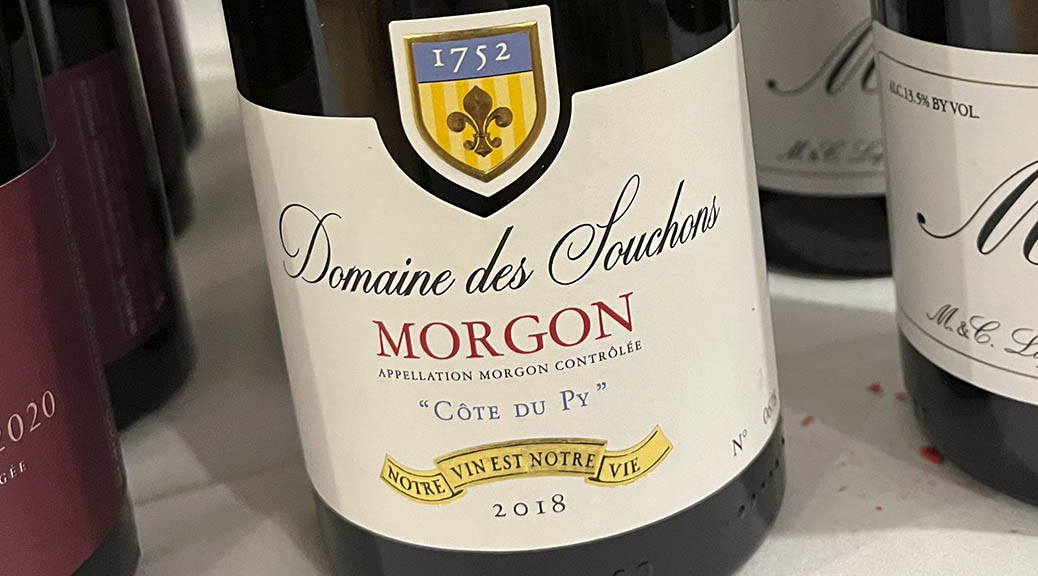 2018 Domaine des Souchons, Côte de Py, Bourgogne, Frankrig