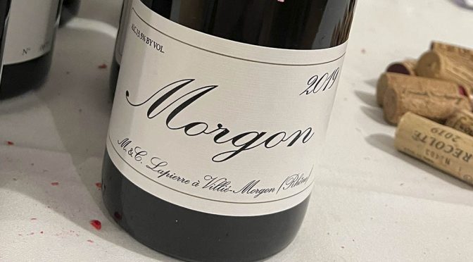 2019 Domaine Marcel Lapierre, Morgon Naturals S, Bourgogne, Frankrig