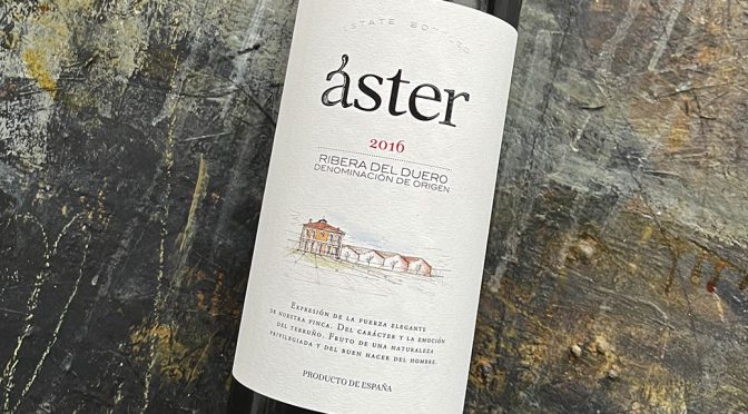 2016 Bodegas Áster, Crianza, Ribera del Duero, Spanien