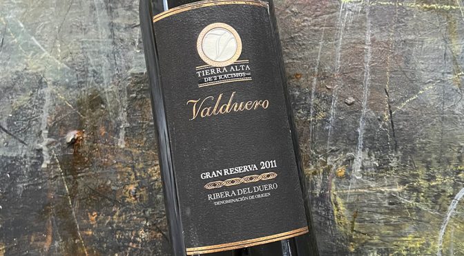 2011 Bodegas Valduero, Tierra Alta de 2 Racimos Gran Reserva, Ribera del Duero, Spanien