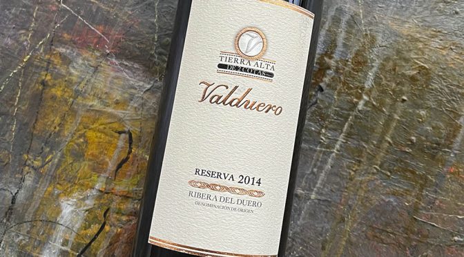 2014 Bodegas Valduero, Tierra Alta de 2 Cotas Reserva, Ribera del Duero, Spanien