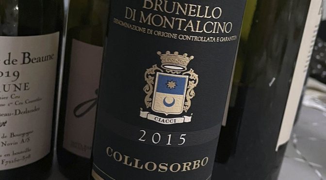 2015 Collosorbo, Brunello di Montalcino, Toscana, Italien