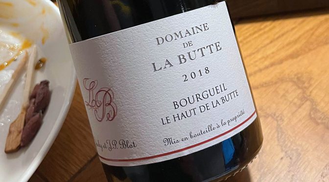 2018 Domaine de la Butte, Bourgeuil le Haut de la Butte, Loire, Frankrig