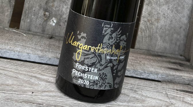 2020 Weingut Margarethenhof, Forster Pechstein Riesling Grosse Lage, Pfalz, Tyskland