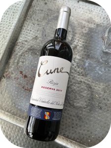 2017 Compañía Vinícola del Norte de España, Cune Reserva, Rioja, Spanien