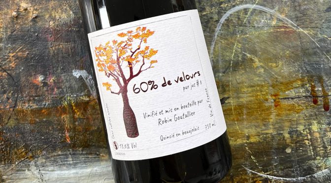 2020 Robin Goutallier, 60% de Velours, Bourgogne, Frankrig