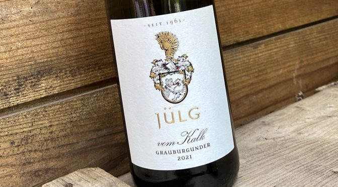 2021 Weingut Jülg, Grauburgunder vom Kalk, Pfalz, Tyskland