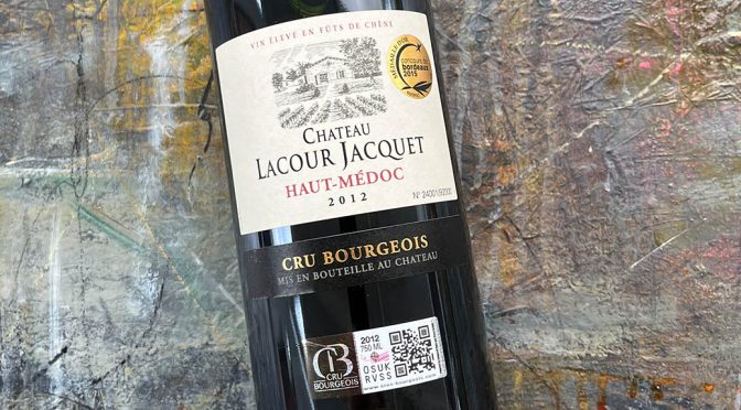 2012 Château Lacour Jacquet, Haut-Médoc Cru Bourgeois, Bordeaux, Frankrig