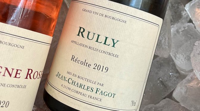 2019 Domaine Jean-Charles Fagot, Rully Blanc, Bourgogne, Frankrig