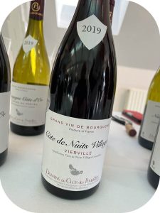 2019 Domaine du Clos des Poulettes, Côte de Nuits Villages Vierville, Bourgogne, Frankrig