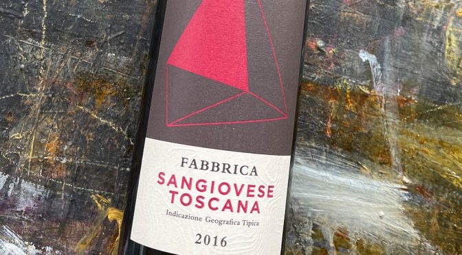 2016 Fabbrica Pienza, Sangiovese Tosacana, Toscana, Italien