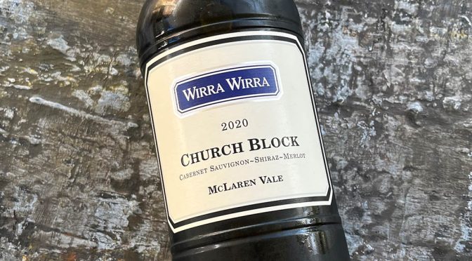 2020 Wirra Wirra Vineyards, Church Block, McLaren Vale, Australien