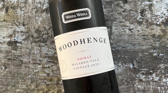 2020 Wirra Wirra Vineyards, Woodhenge Shiraz, McLaren Vale, Australien