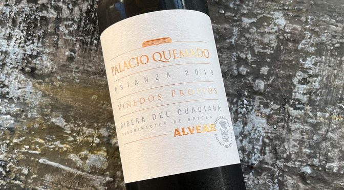 2019 Palacio Quemado, Crianza, Extremadura, Spanien