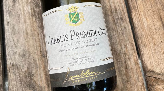 2018 Lamblin & Fils, Chablis 1er Cru Mont de Milieu, Bourgogne, Frankrig