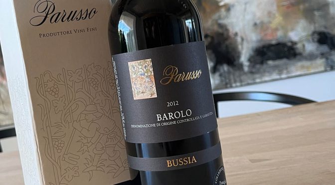 2012 Parusso, Barolo Bussia, Piemonte, Italien