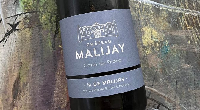 2021 Château Malijay, M de Malijay Côtes du Rhône, Rhône, Frankrig