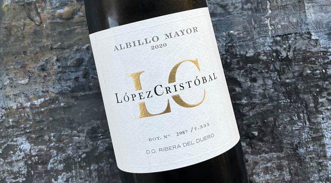 2020 Bodegas López Cristobal, Albillo Mayor, Ribera del Duero, Spanien