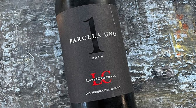 2018 Bodegas López Cristobal, Parcela Uno, Ribera del Duero, Spanien