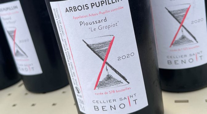 2020 Cellier Saint Benoit, Arbois Pupillin Ploussard Le Grapiot, Jura, Frankrig