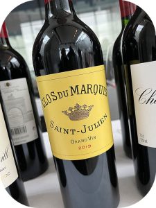 2019 Château Léoville Las Cases, Clos du Marquis, Bordeaux, Frankrig