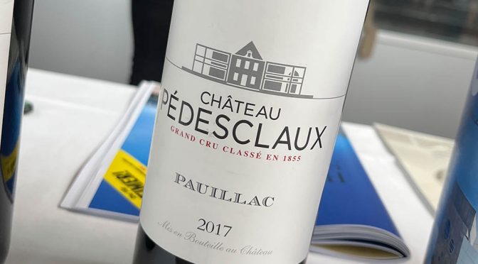 2017 Château Pédesclaux, Pauillac 5. Grand Cru Classé, Bordeaux, Frankrig