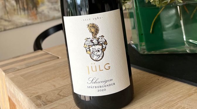 2020 Weingut Jülg, Schweigen Spätburgunder, Pfalz, Tyskland