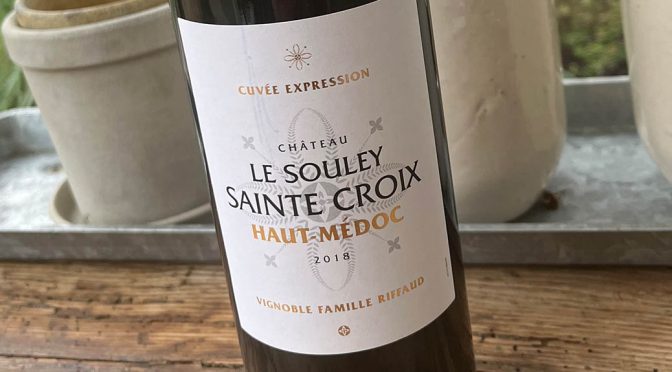 2018 Château Le Souley Sainte Croix, Haut-Médoc Cuvée Expression, Bordeaux, Frankrig