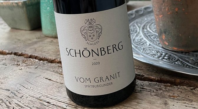 2020 Weingut Schloss Schönberg, Spätburgunder vom Granit, Hessiche Bergstrasse, Tyskland