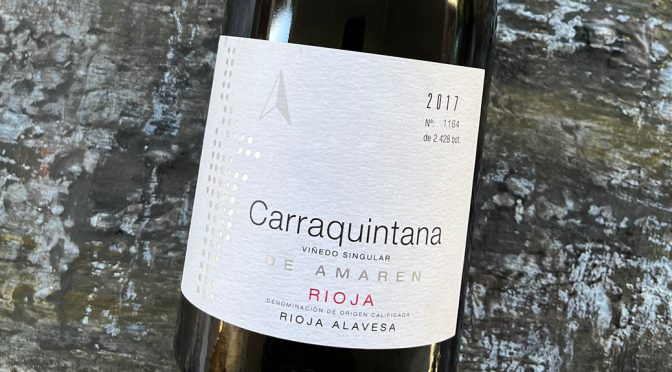 2017 Bodegas Amaren, Carraquintana Viñedo Singular de Amaren, Rioja, Spanien