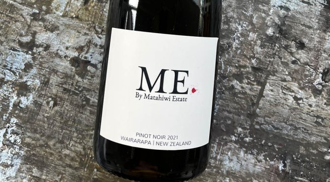 2021 Matahiwi Estate, ME Pinot Noir, Wairarapa, New Zealand