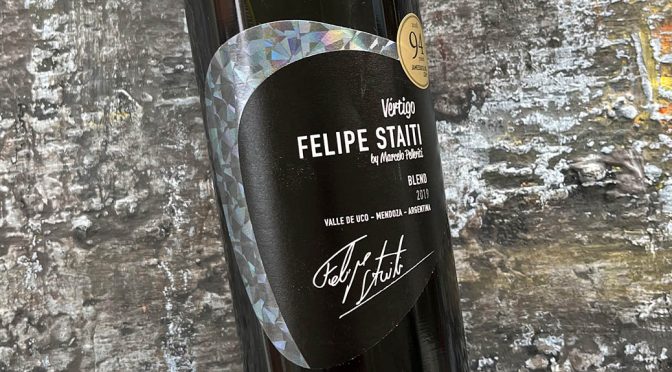 2019 Felipe Staiti Wines, Vertigo, Mendoza, Argentina