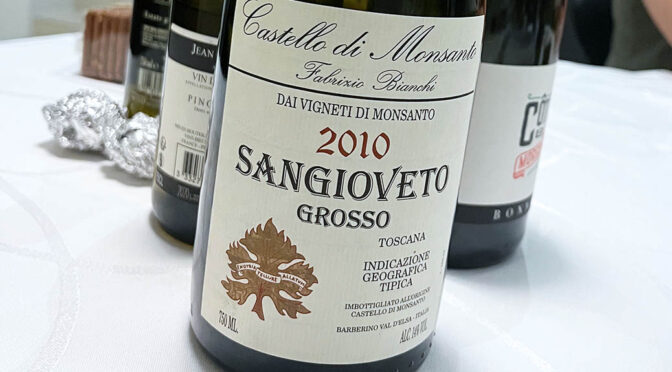 2010 Castello di Monsanto, Sangioveto Grosso Fabrizio Bianchi, Toscana, Italien