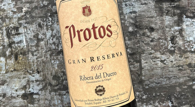 2015 Bodega Protos, Gran Reserva, Ribera del Duero, Spanien